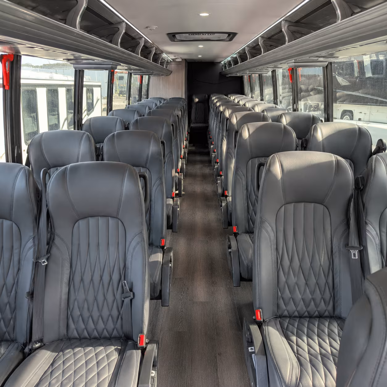 35 passenger minibus inside
