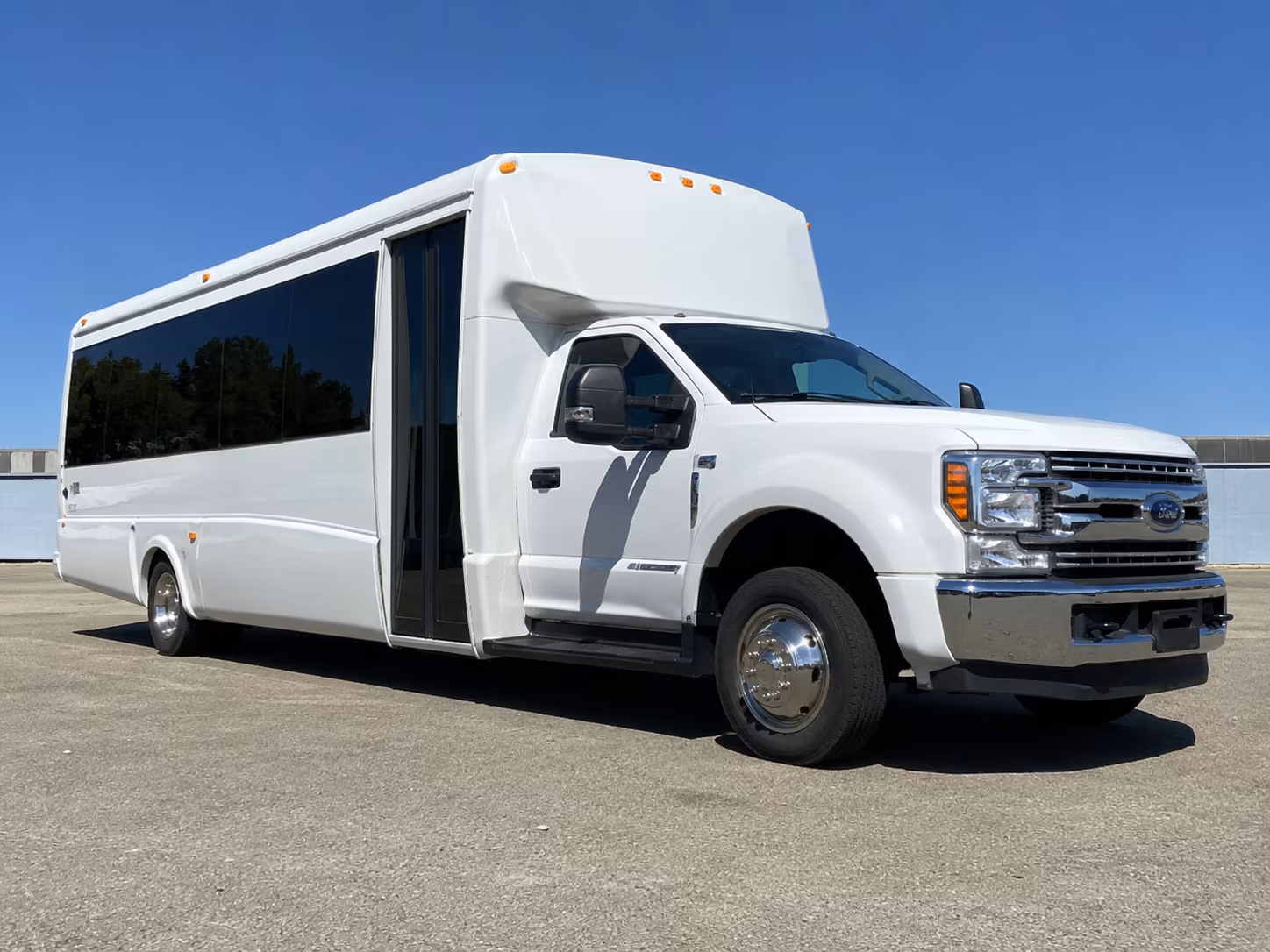 corporate and campus shuttle buses on the eastside