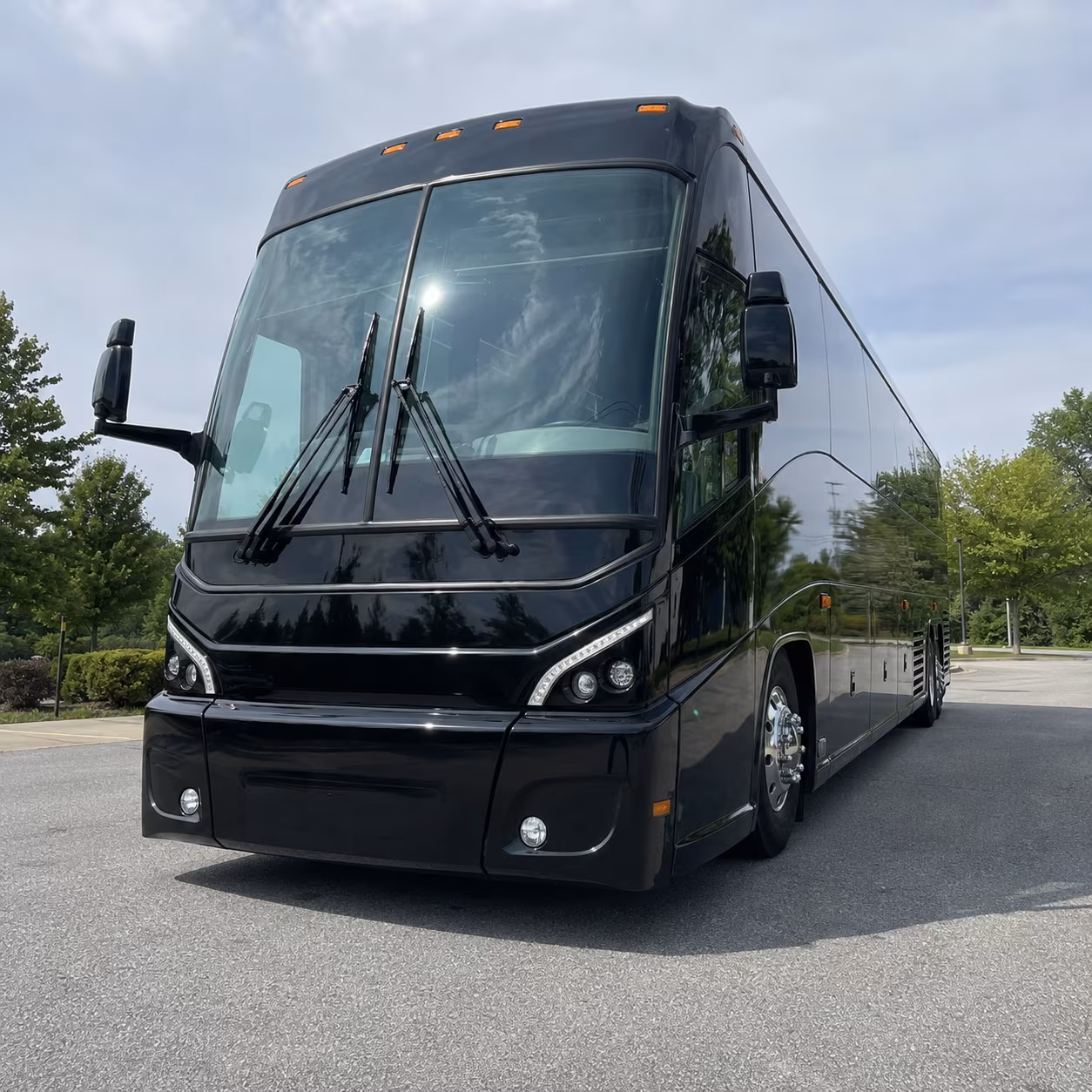 out of state charter bus service from sammamish to vancouver b c