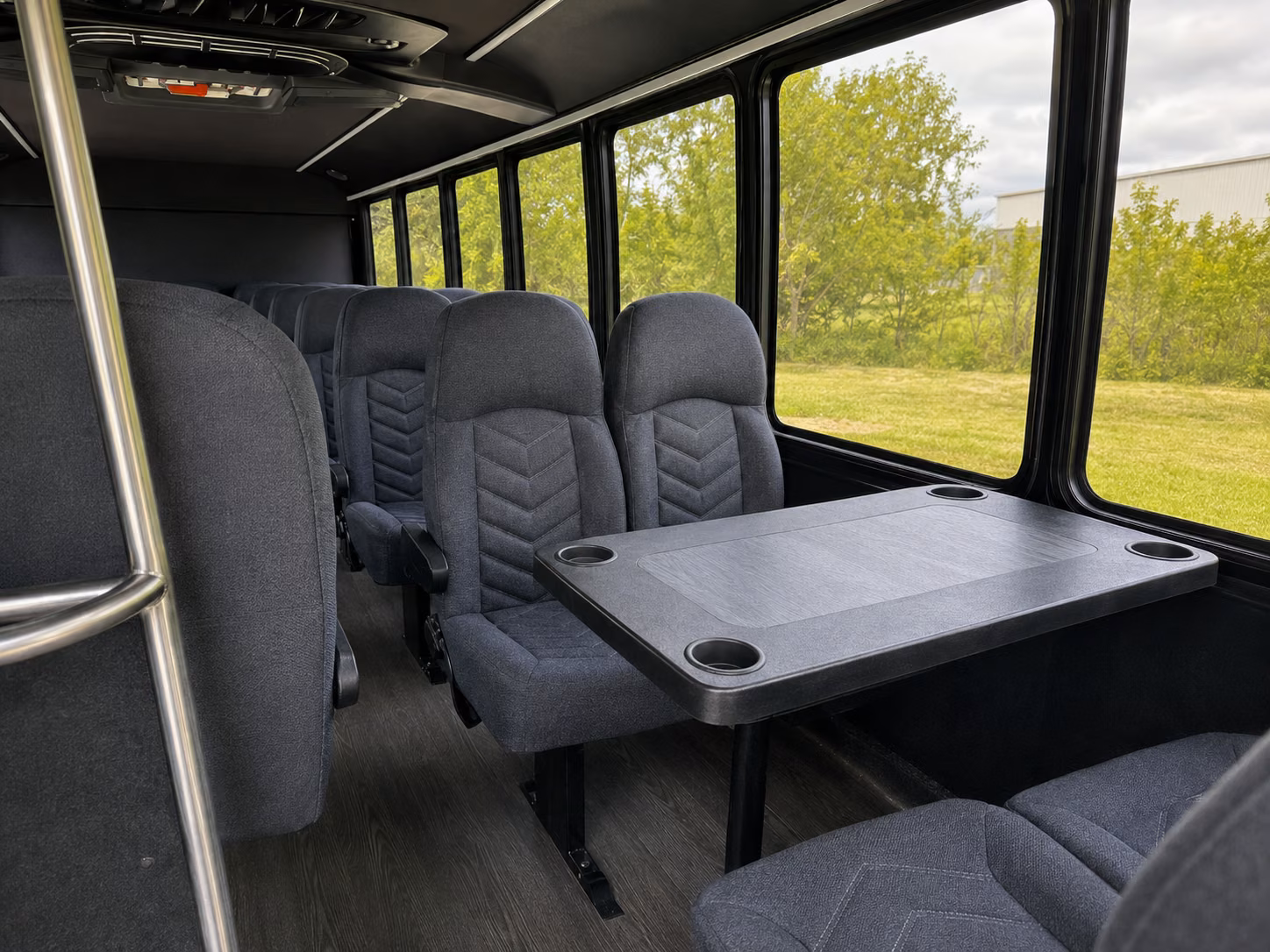 sammamish 15 passenger minibus interior