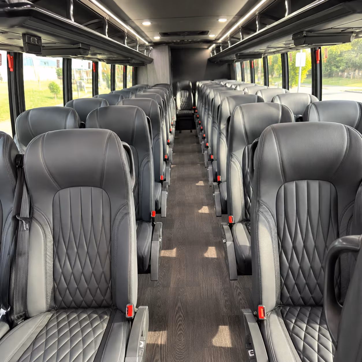 sammamish 30 passenger minibus interior