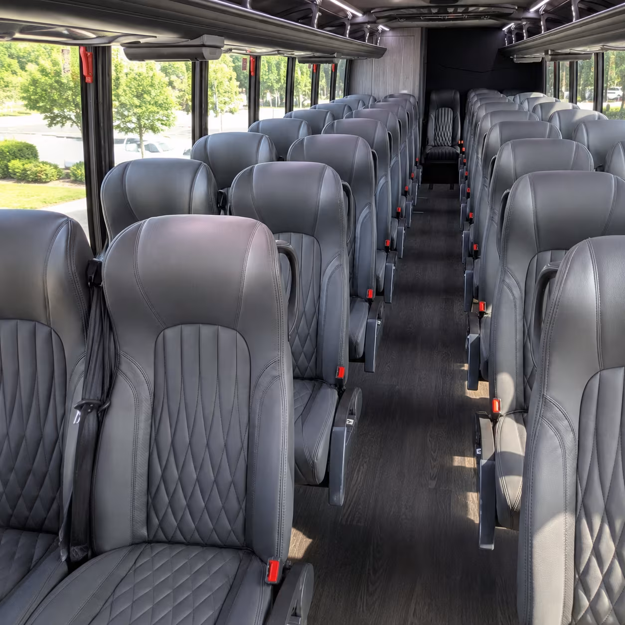 sammamish 35 passenger minibus interior