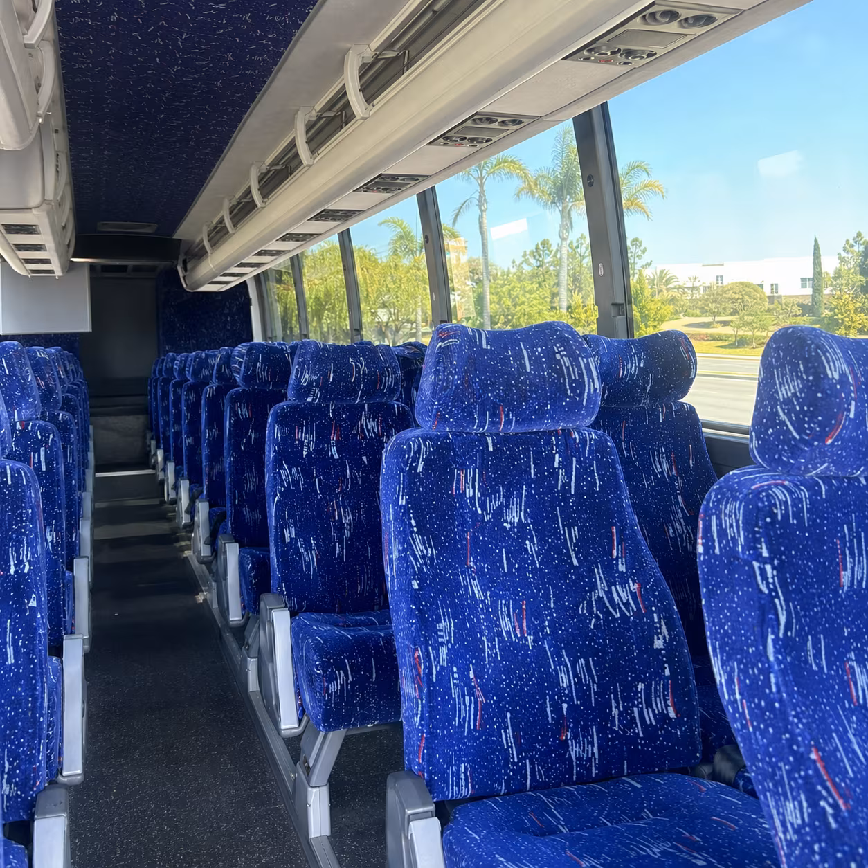 sammamish charter bus inside