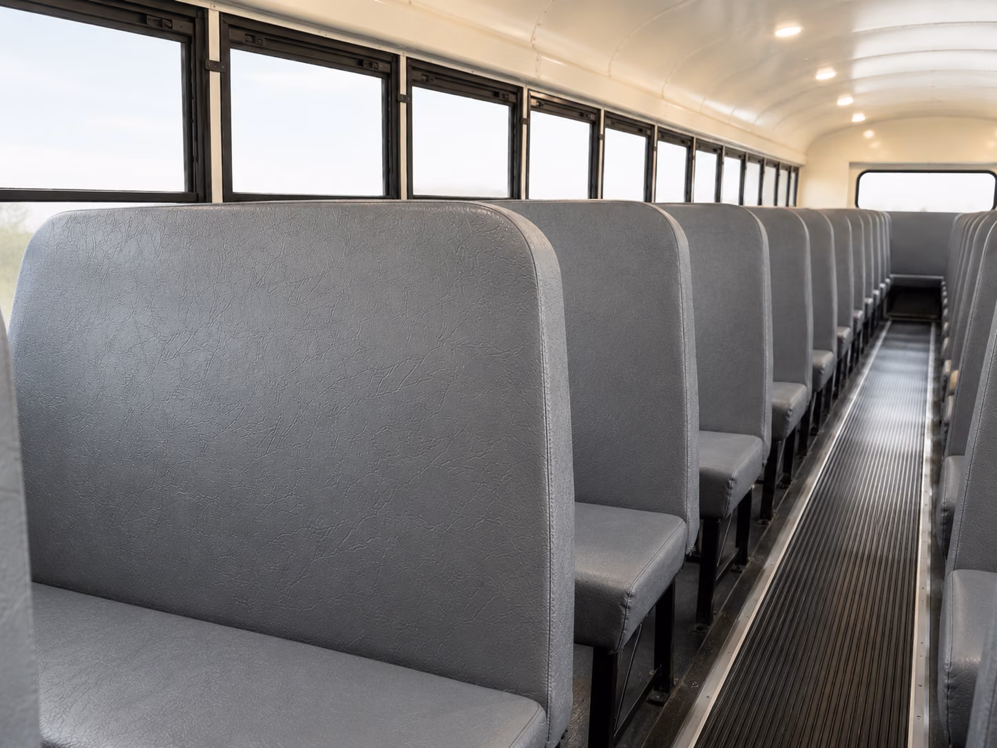 sammamish school bus inside