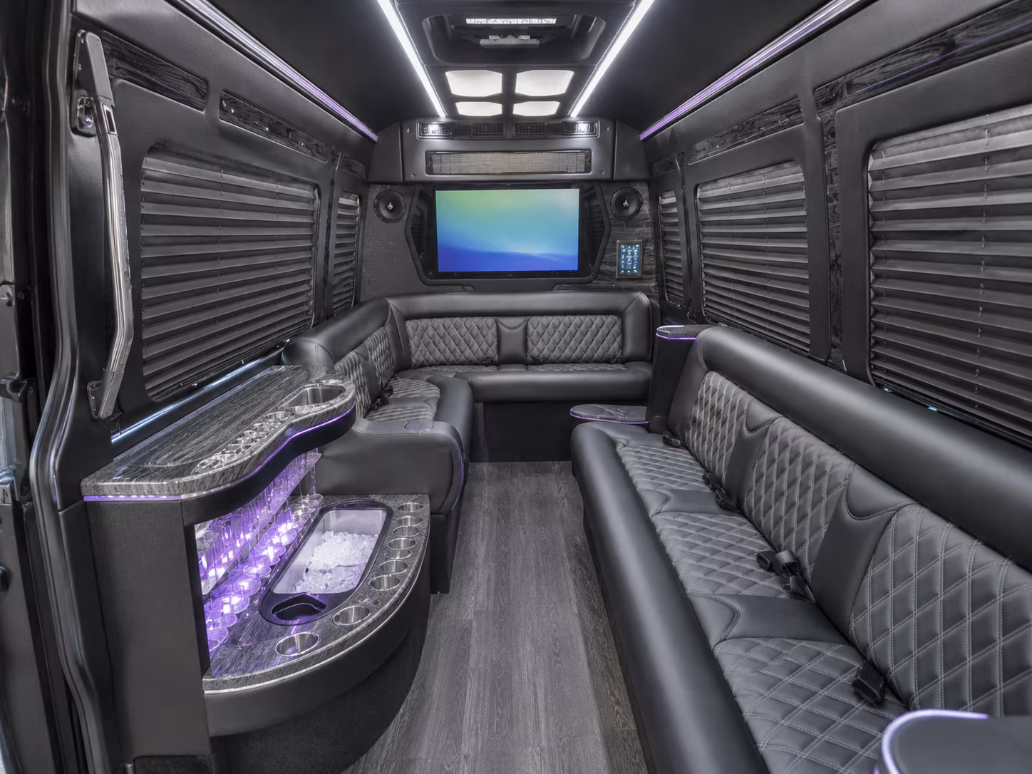sammamish sprinter limousine inside