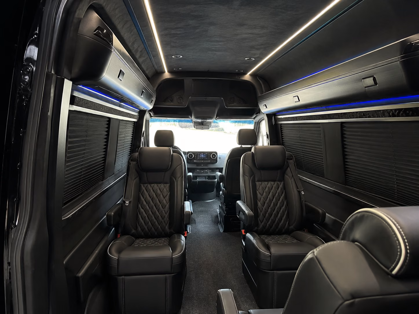 sammamish sprinter van with driver inside