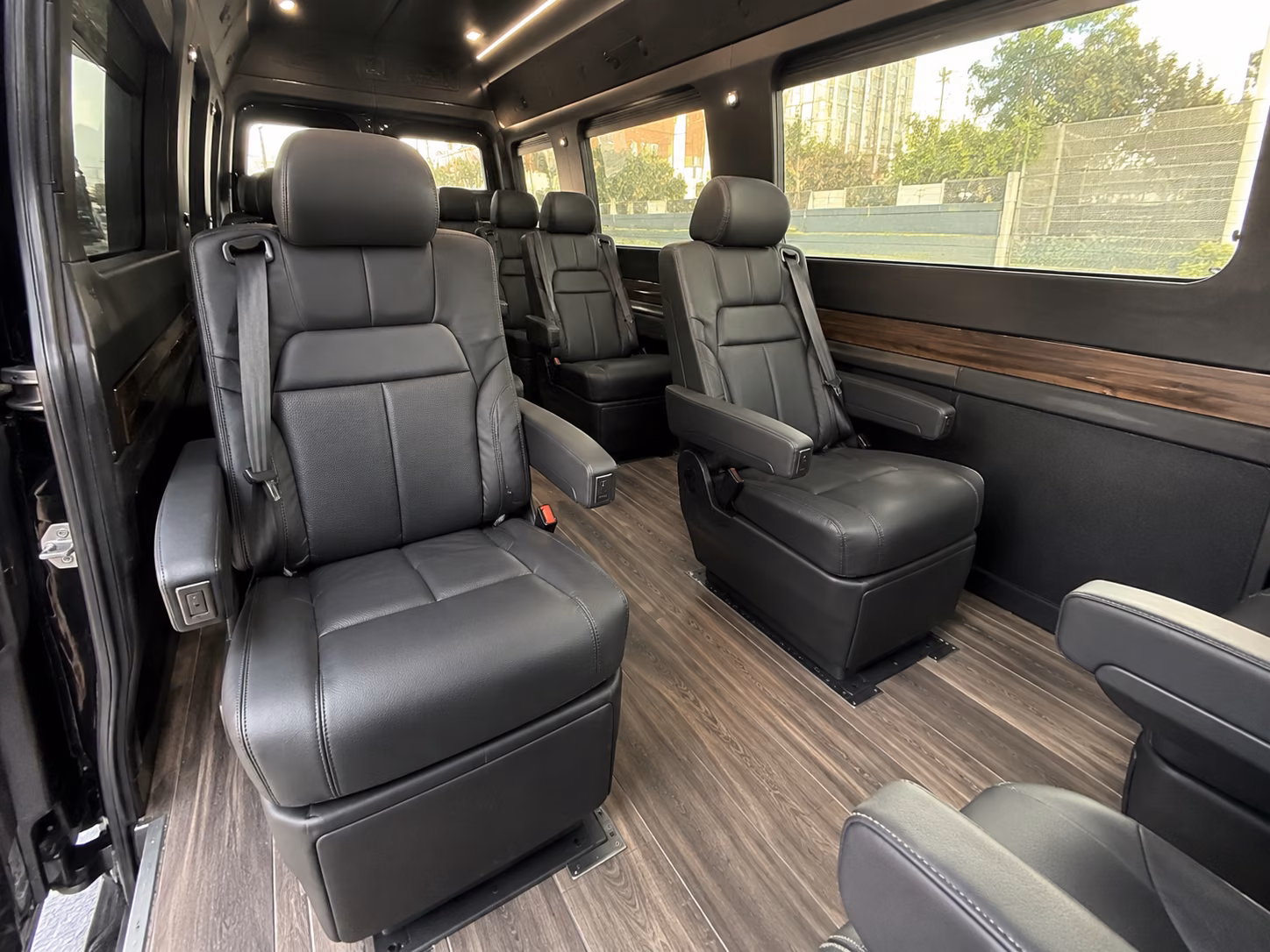 sammamish sprinter van with driver interior