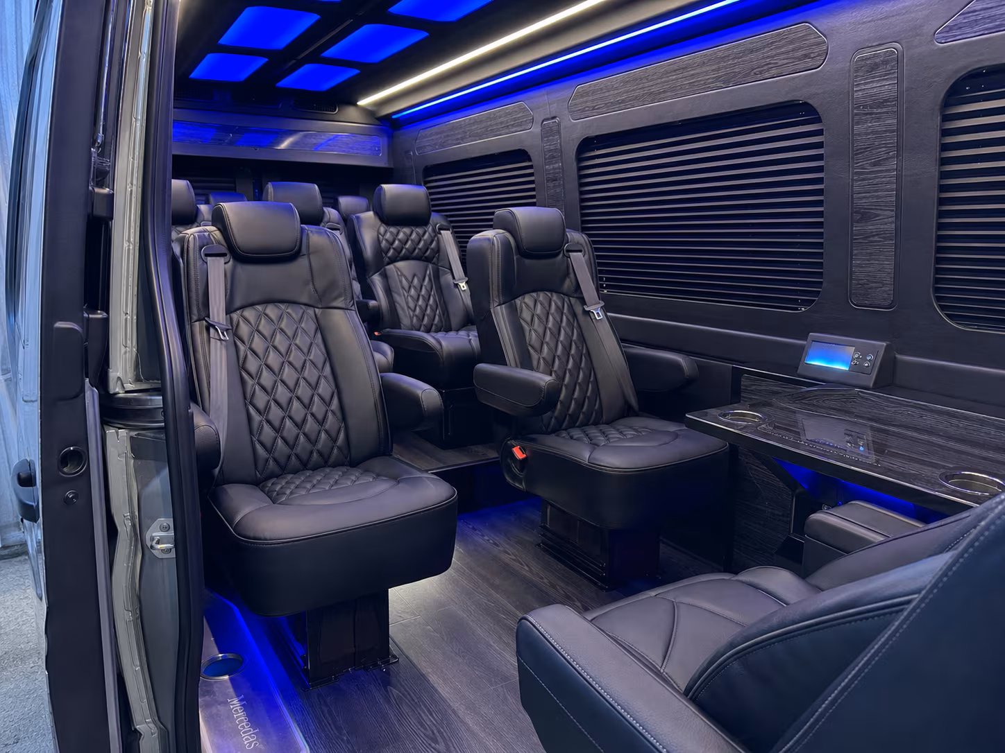 sprinter van transportation for groups and events across sammamish